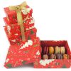Caja Roja Rectangular 10 Macarons - Imagen 3